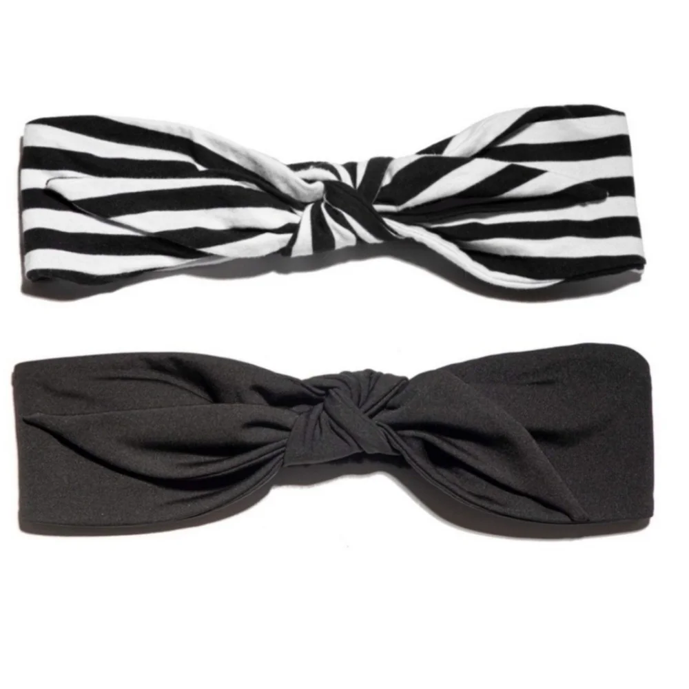 New Lele Sadoughi Set of 2 Betty Headbands, One Size NWT